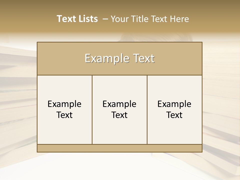Literature Small Cute PowerPoint Template