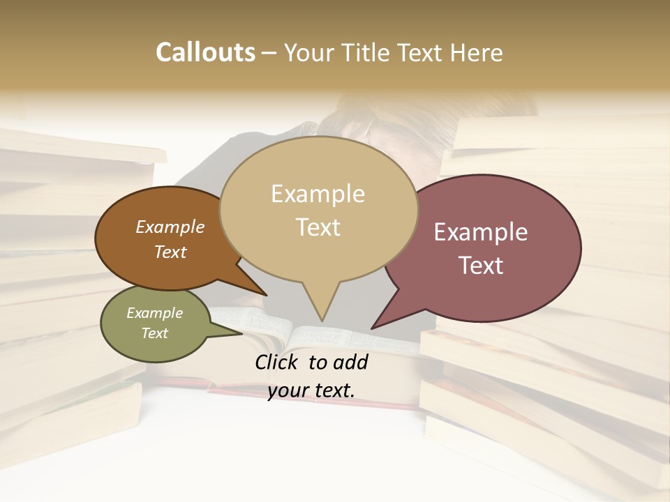 Literature Small Cute PowerPoint Template