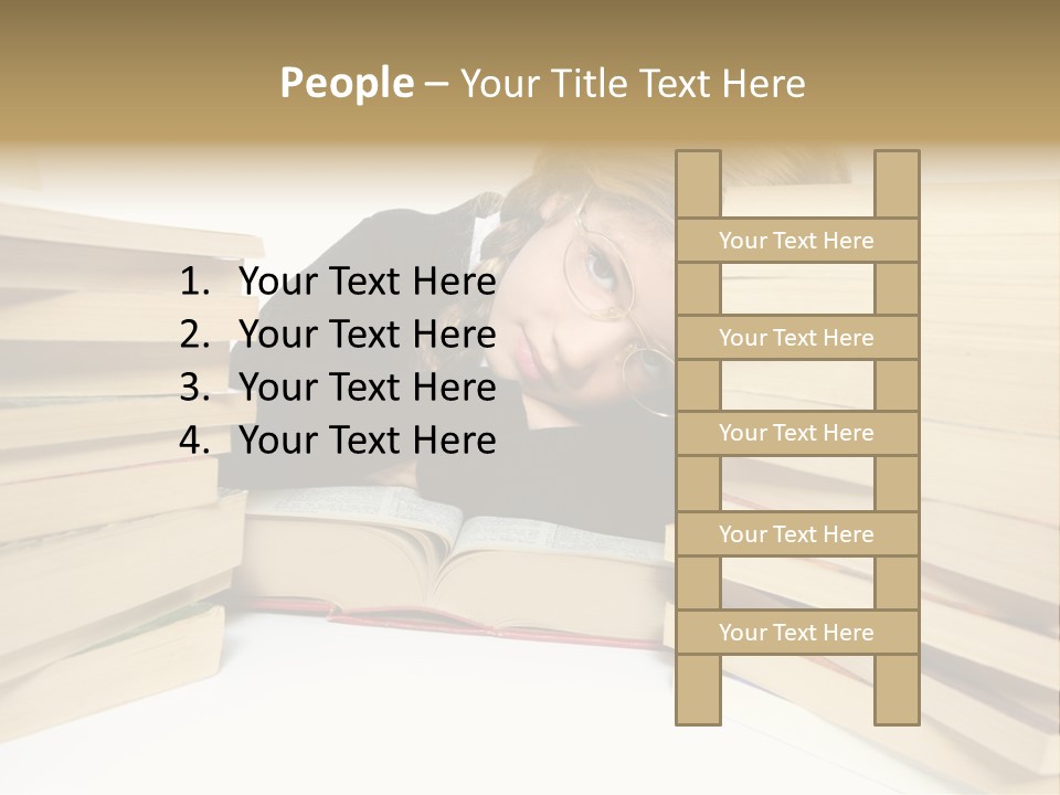 Literature Small Cute PowerPoint Template