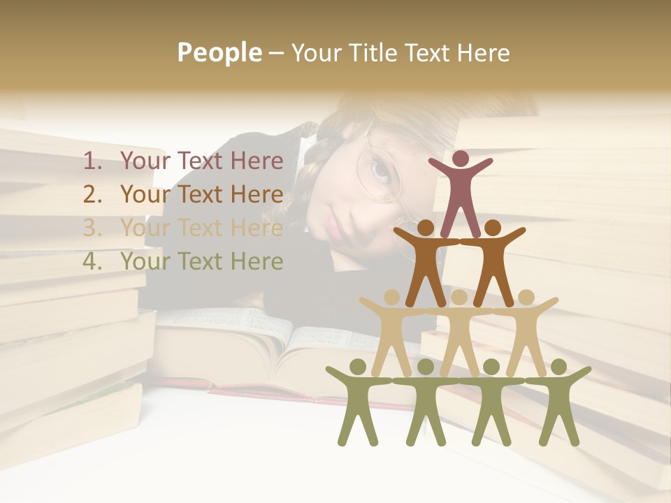 Literature Small Cute PowerPoint Template