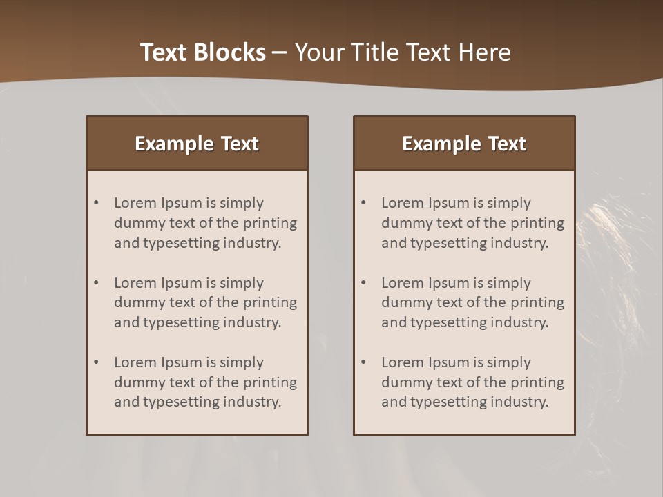 People S Modesty PowerPoint Template