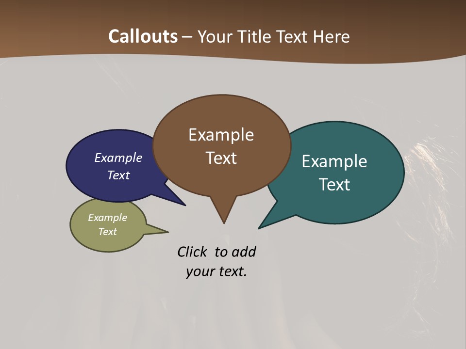 People S Modesty PowerPoint Template