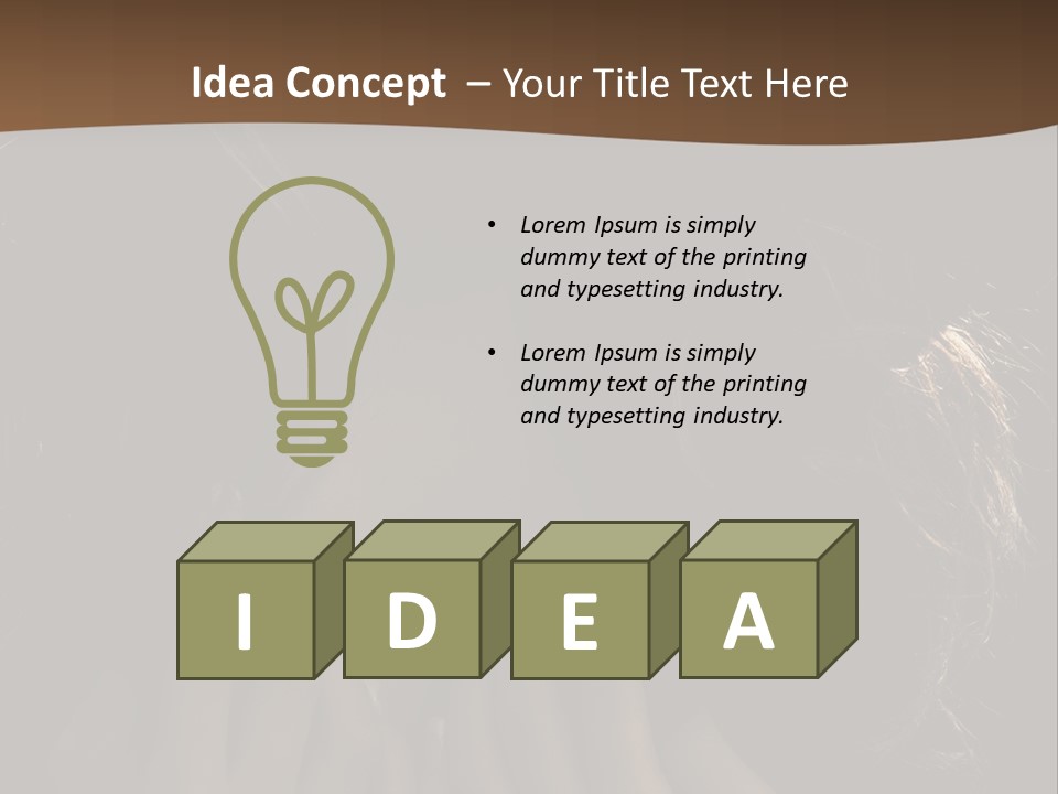 People S Modesty PowerPoint Template