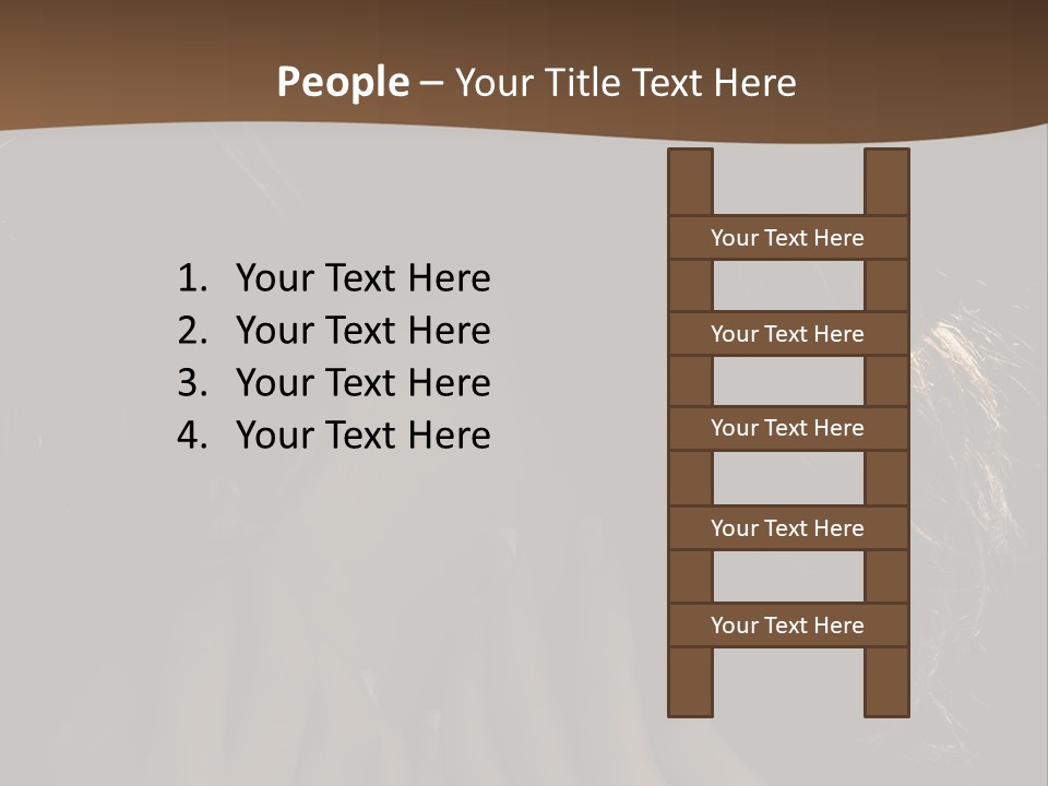 People S Modesty PowerPoint Template