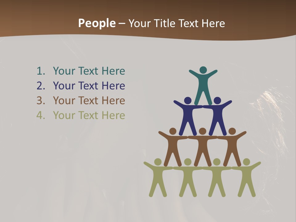 People S Modesty PowerPoint Template