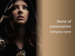 Photography Hair  PowerPoint Template