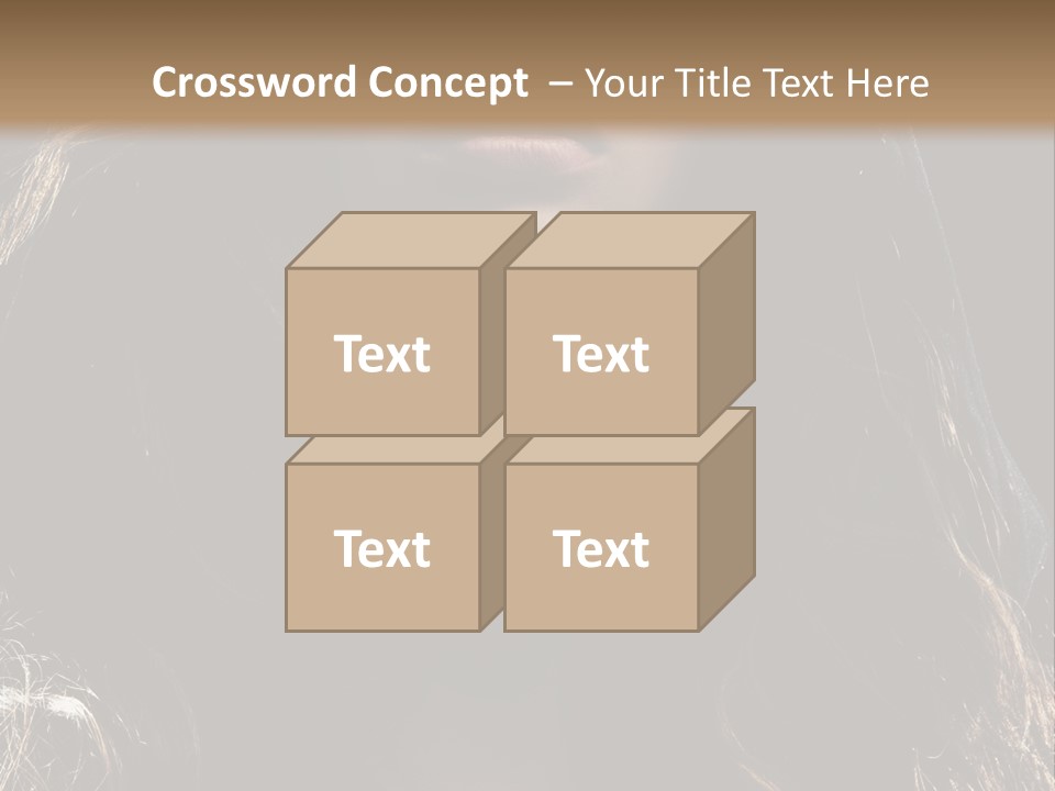 Photography Hair  PowerPoint Template