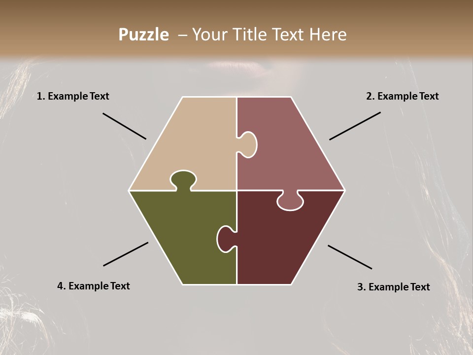 Photography Hair  PowerPoint Template