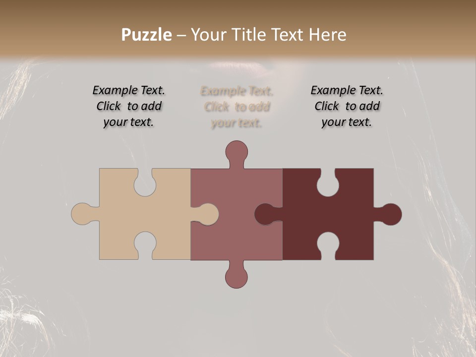 Photography Hair  PowerPoint Template