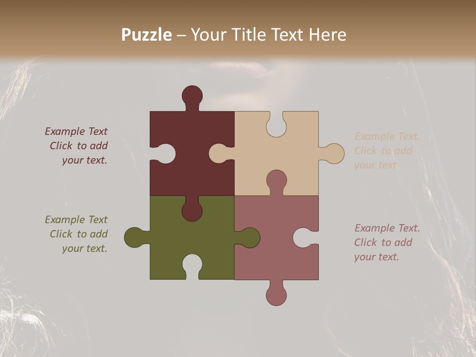 Photography Hair  PowerPoint Template