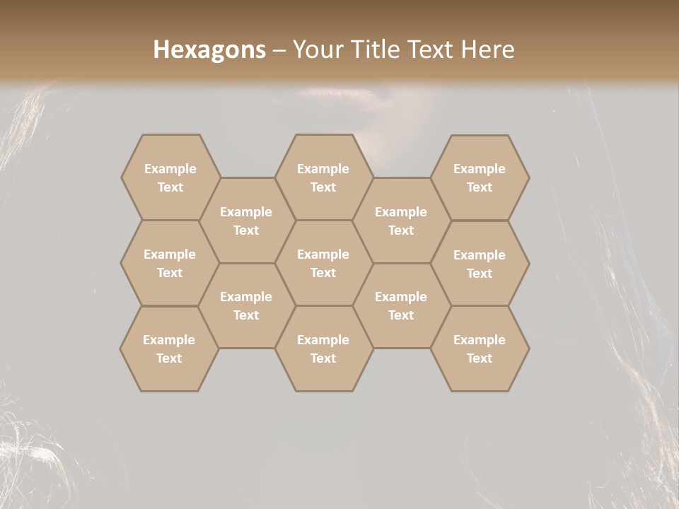 Photography Hair  PowerPoint Template