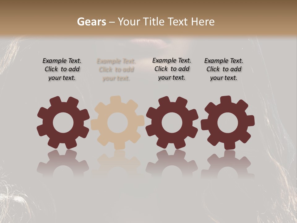 Photography Hair  PowerPoint Template