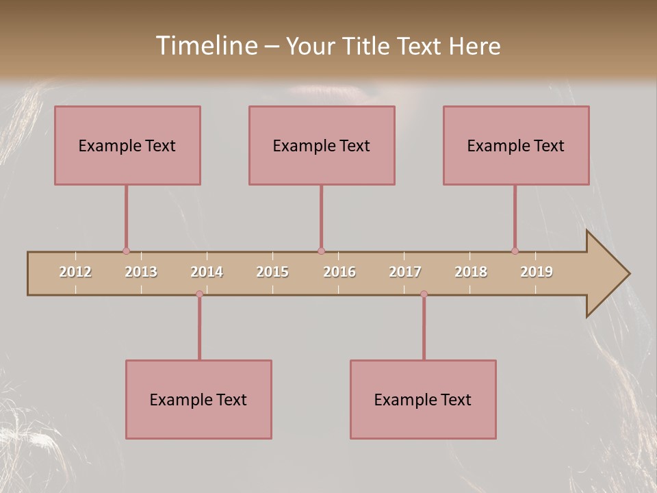 Photography Hair  PowerPoint Template