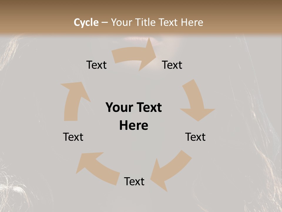 Photography Hair  PowerPoint Template