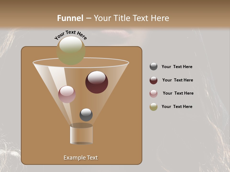 Photography Hair  PowerPoint Template