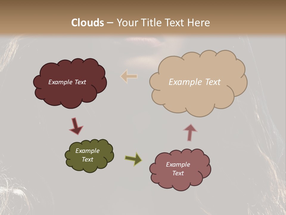 Photography Hair  PowerPoint Template