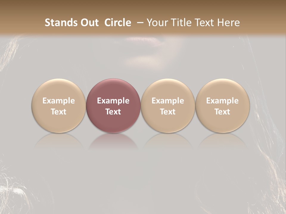 Photography Hair  PowerPoint Template