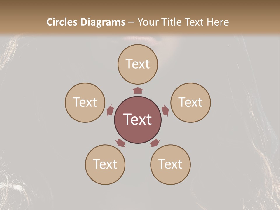 Photography Hair  PowerPoint Template