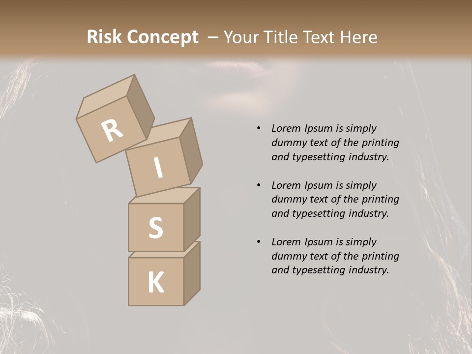 Photography Hair  PowerPoint Template