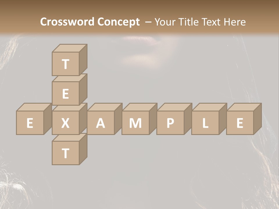 Photography Hair  PowerPoint Template