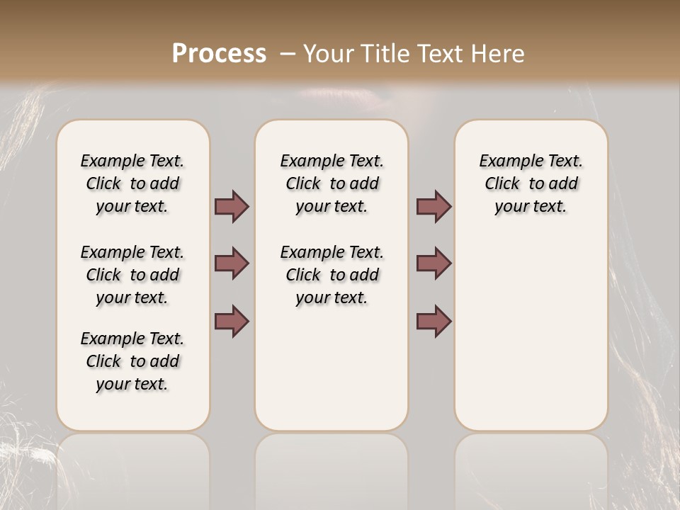 Photography Hair  PowerPoint Template