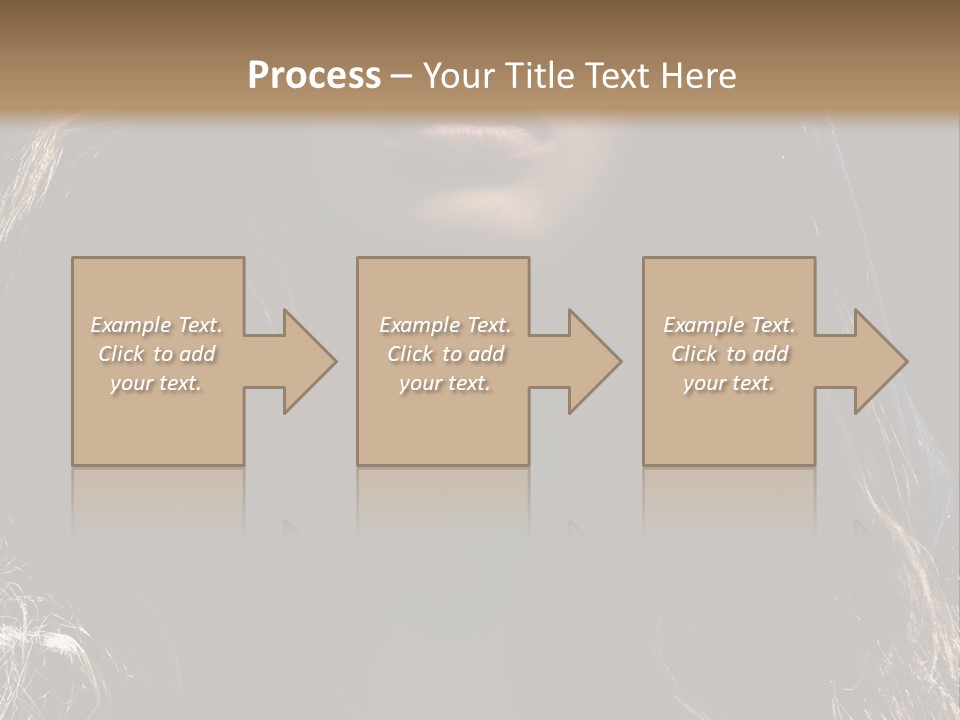 Photography Hair  PowerPoint Template