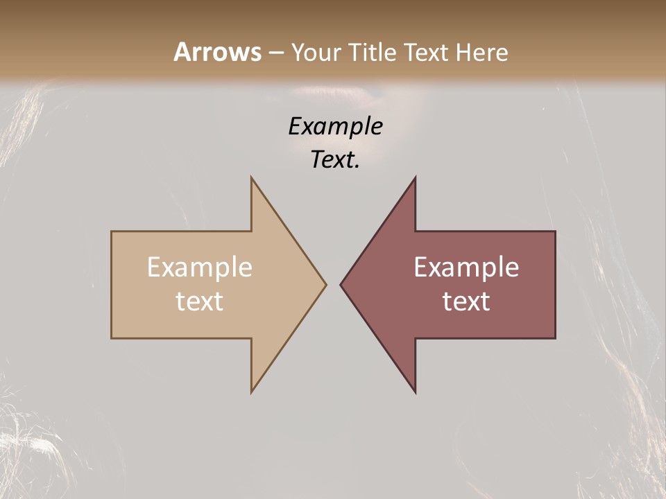 Photography Hair  PowerPoint Template