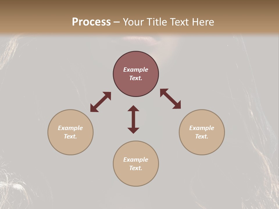 Photography Hair  PowerPoint Template