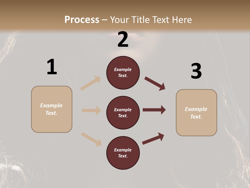 Photography Hair  PowerPoint Template