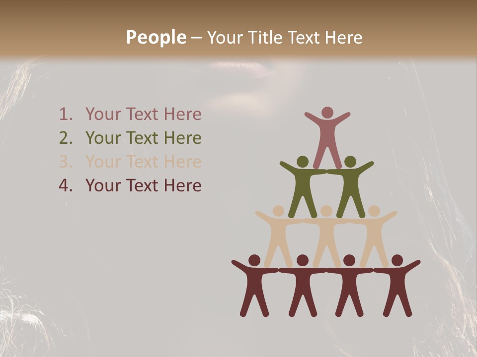 Photography Hair  PowerPoint Template