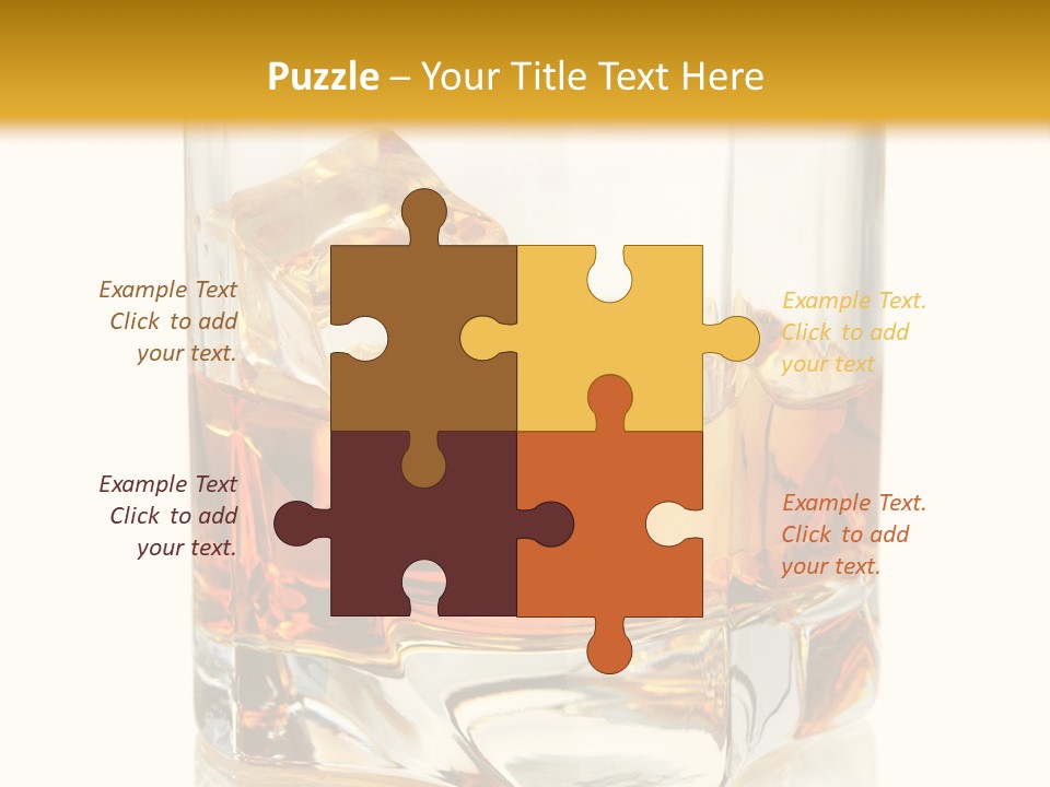 Liquor Drink Alcohol PowerPoint Template