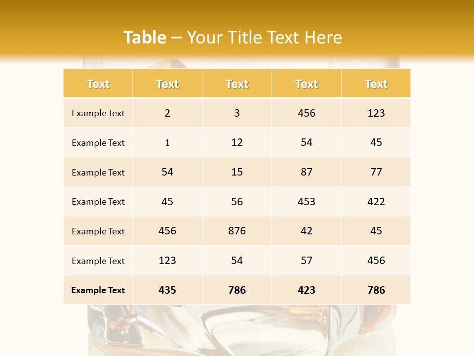 Liquor Drink Alcohol PowerPoint Template