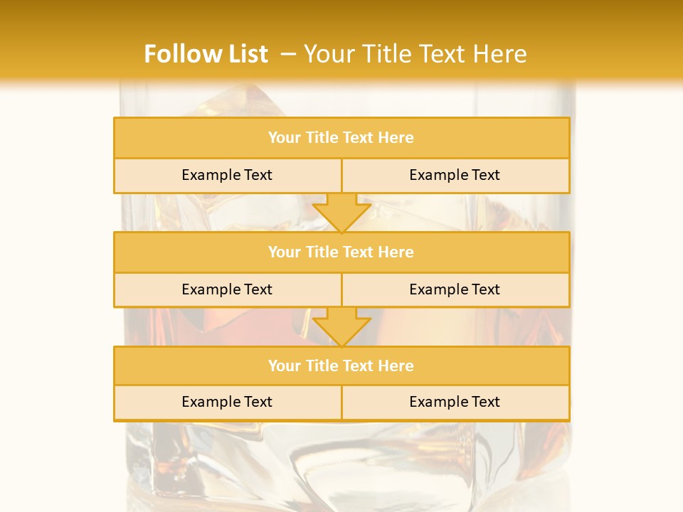 Liquor Drink Alcohol PowerPoint Template