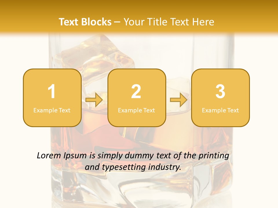 Liquor Drink Alcohol PowerPoint Template