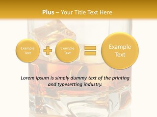 Liquor Drink Alcohol PowerPoint Template