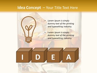 Liquor Drink Alcohol PowerPoint Template