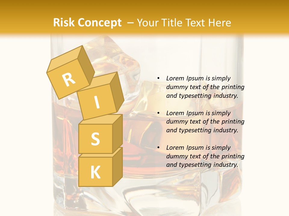 Liquor Drink Alcohol PowerPoint Template