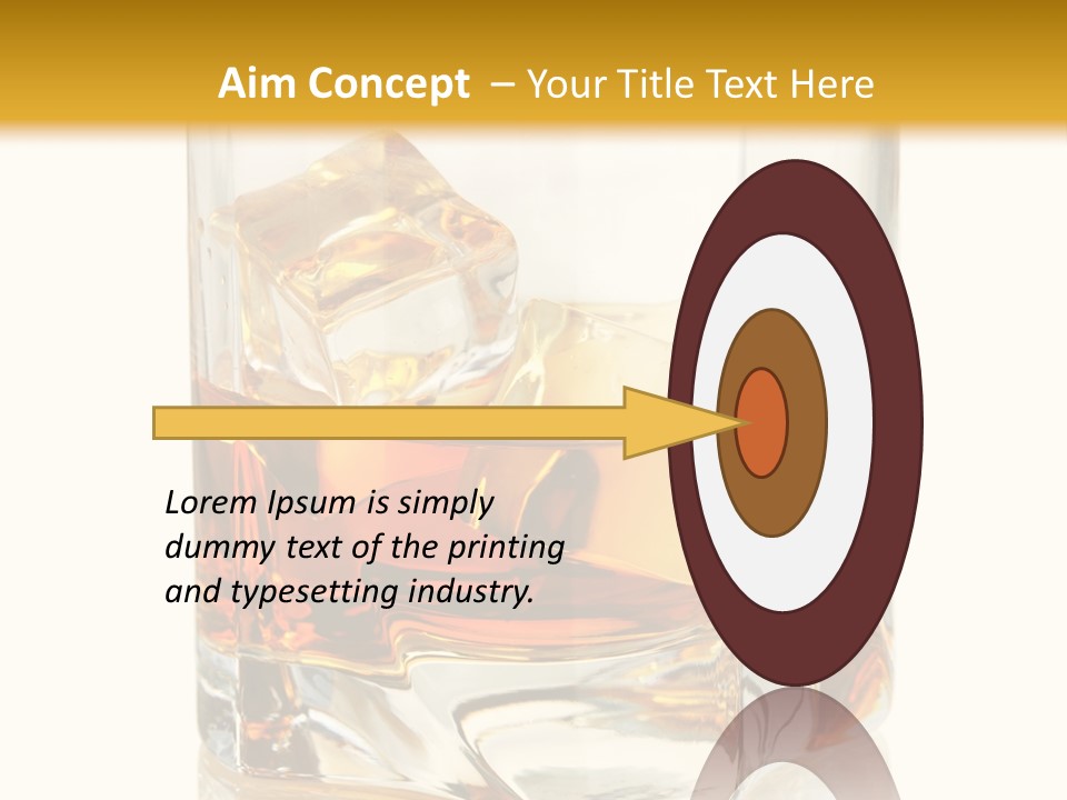 Liquor Drink Alcohol PowerPoint Template