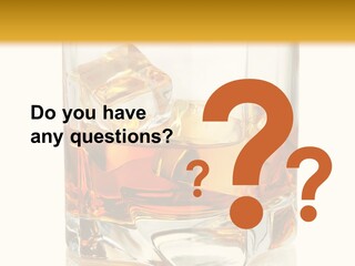 Liquor Drink Alcohol PowerPoint Template