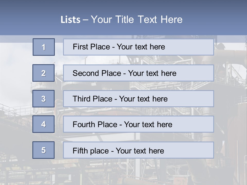 Museum Steel Memorial PowerPoint Template