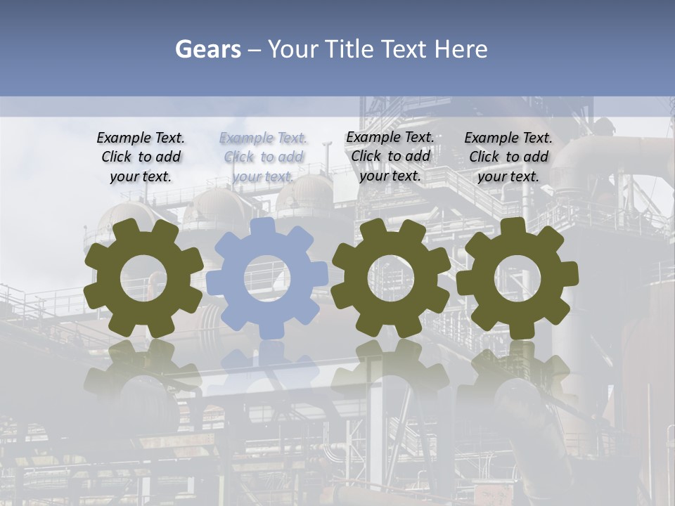 Museum Steel Memorial PowerPoint Template