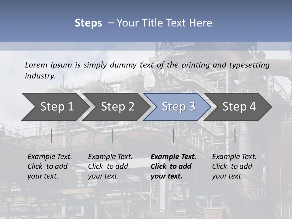Museum Steel Memorial PowerPoint Template