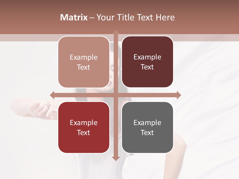 Model White Elegance PowerPoint Template