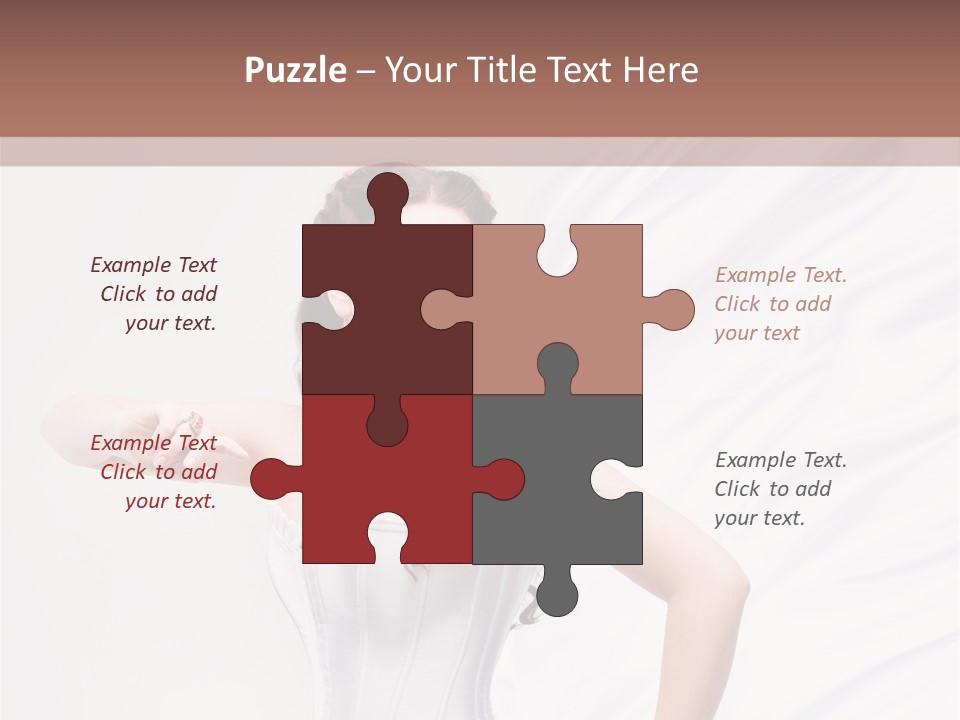 Model White Elegance PowerPoint Template