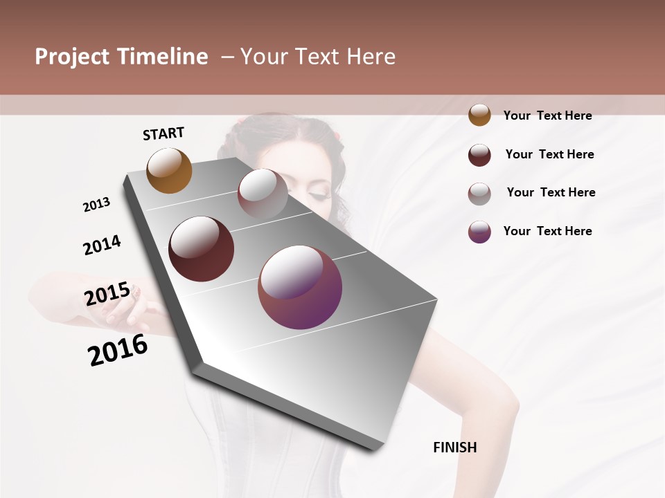 Model White Elegance PowerPoint Template