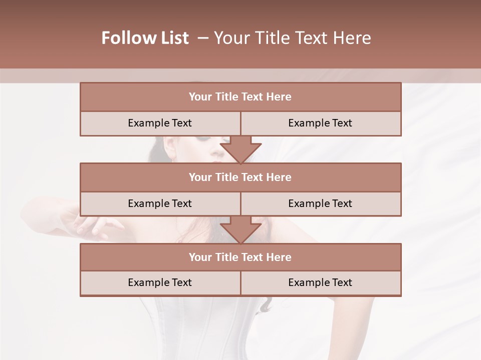 Model White Elegance PowerPoint Template