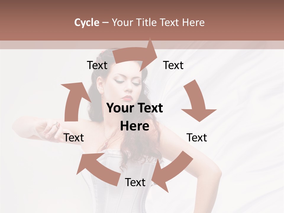 Model White Elegance PowerPoint Template