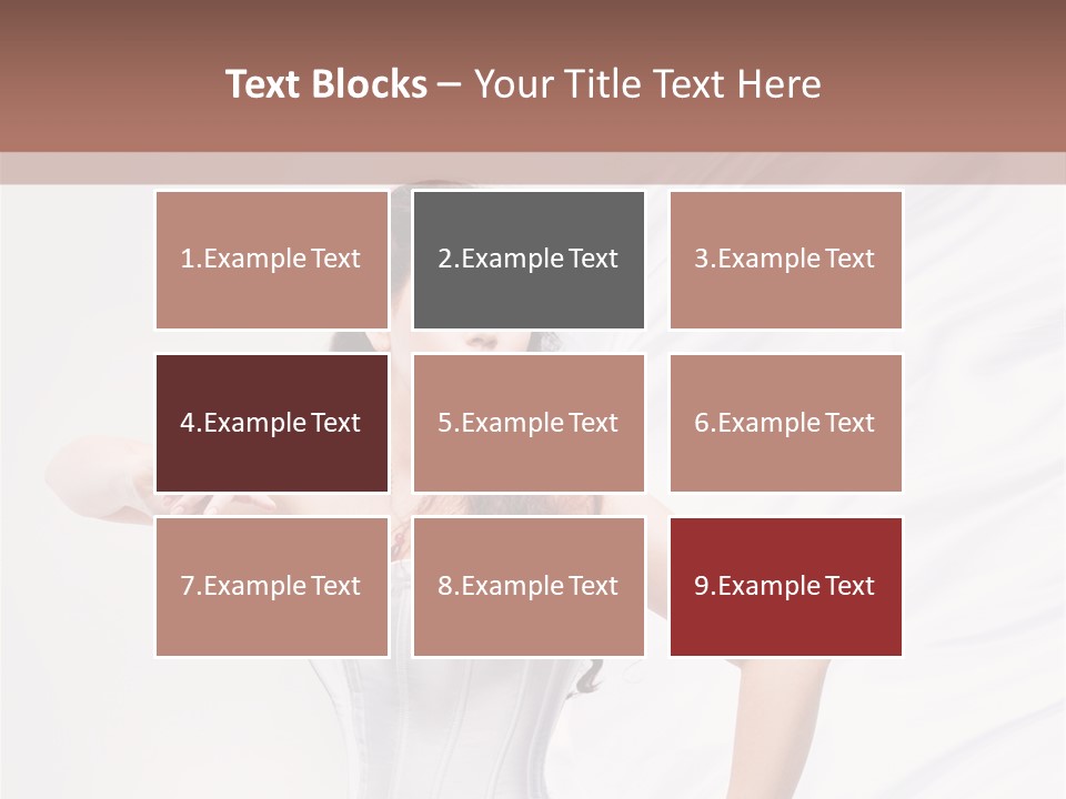 Model White Elegance PowerPoint Template