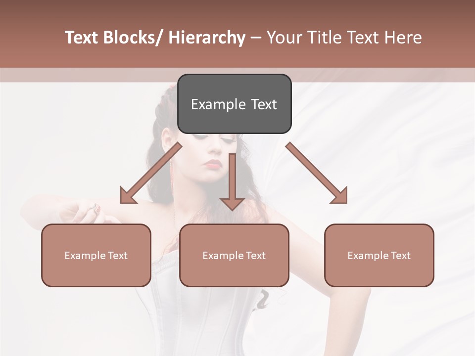 Model White Elegance PowerPoint Template