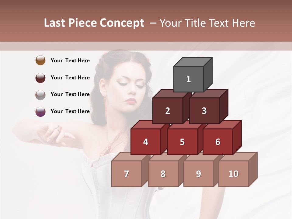 Model White Elegance PowerPoint Template